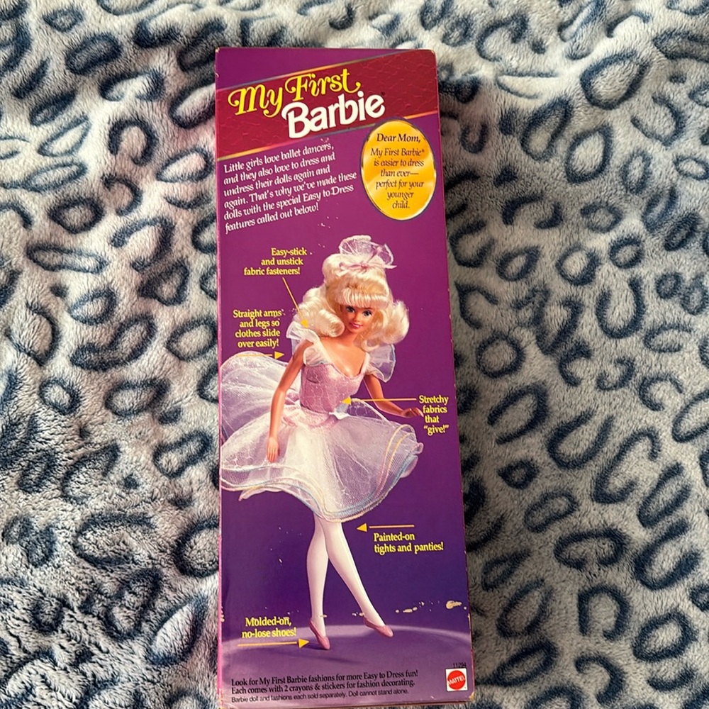 VINTAGE ๐จ๐จMy First Barbie Ballerina - Picture 7 of 7